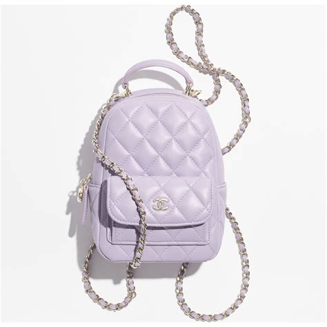 chanel backpack purple|chanel backpack vintage.